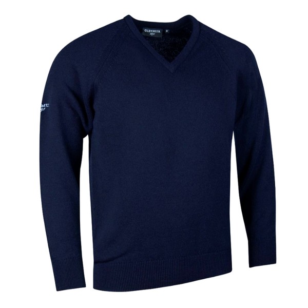 Glenmuir Mens Leven V Neck Lambswool Plus Golf Sweater SALE